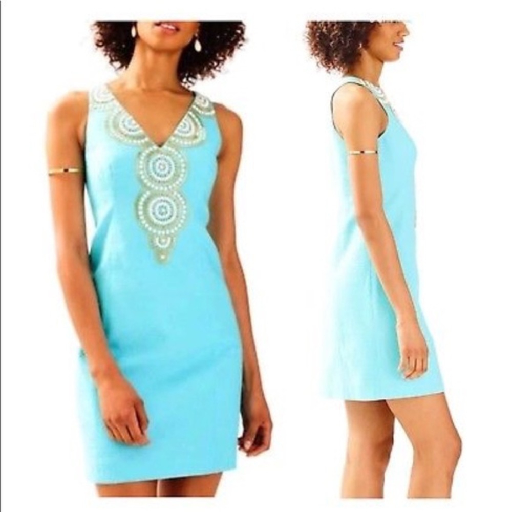 Lilly Pulitzer Gabby Shift Dress - Size 10
